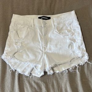 Shortie High Rise Jean Shorts